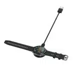 Techsuit - Καλώδιο Ασύρματης Φόρτισης SmartWatch (THC3) - για Huawei Watch, Honor Watch, USB, 3.5W με Βάση Γραφείου - Μαύρο - Image 5