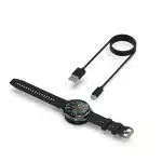 Techsuit - Καλώδιο Ασύρματης Φόρτισης SmartWatch (THC3) - για Huawei Watch, Honor Watch, USB, 3.5W με Βάση Γραφείου - Μαύρο - Image 8