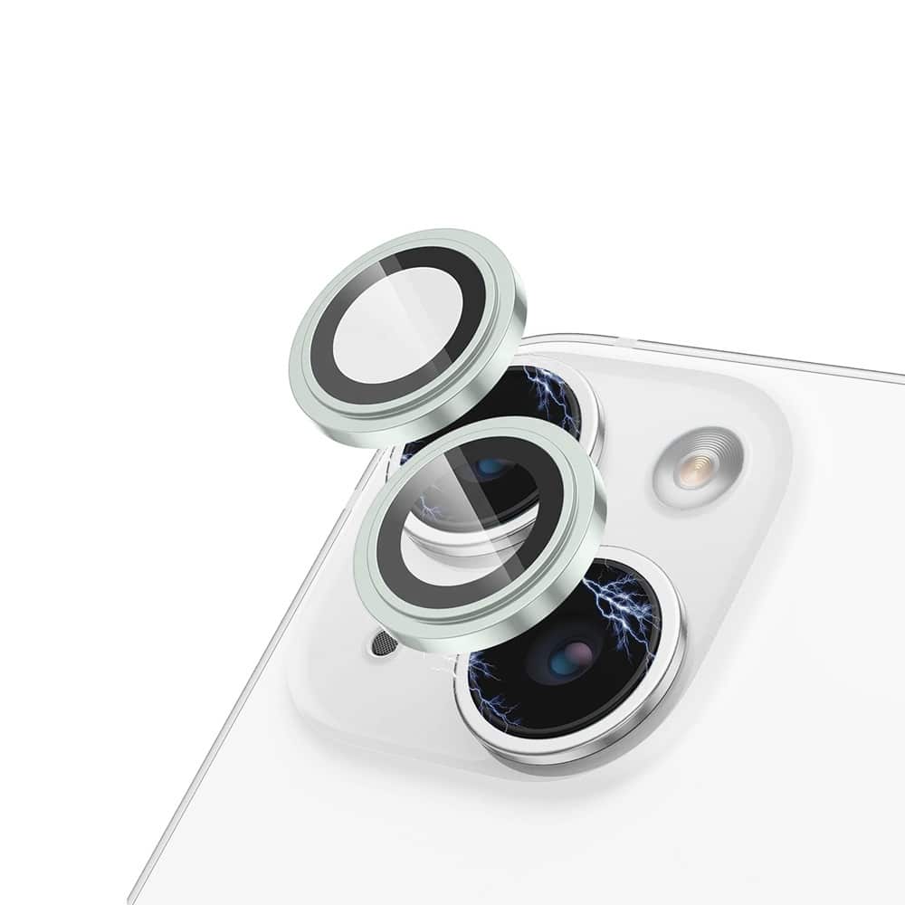 Lito - Προστατευτικό Γυαλί Κάμερας S+ - iPhone 15 / 15 Plus - Πράσινο - Image 2