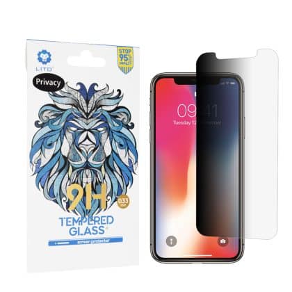 Lito - 2.5D Classic Glass - iPhone X / XS / 11 Pro - Προσωπική Απόρρητο
