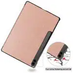 Techsuit - FoldPro - Samsung Galaxy Tab S9 Plus / S9 FE Plus / S10 Plus / S10 FE Plus - Rose Gold - Image 5