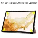 Techsuit - FoldPro - Samsung Galaxy Tab S9 Plus / S9 FE Plus / S10 Plus / S10 FE Plus - Rose Gold - Image 8