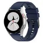 Techsuit - Watchband 20mm (W026) - Samsung Galaxy Watch 4/5/Active 2, Huawei Watch GT 3 (42mm)/GT 3 Pro (43mm) - Dark Blue - Image 3