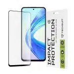 Techsuit - 111D Full Cover / Full Glue Glass - Honor X7b / X7b 5G / 90 SMART - Black - Image 2