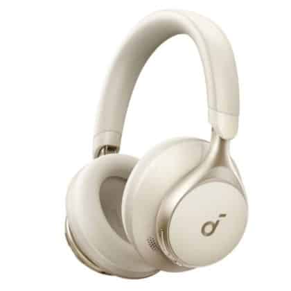 Anker - Ασύρματα Ακουστικά SoundCore Space One (A3035G21) - Bluetooth 5.3, Ενεργή Ακύρωση Θορύβου, Hi-Res - Λευκό