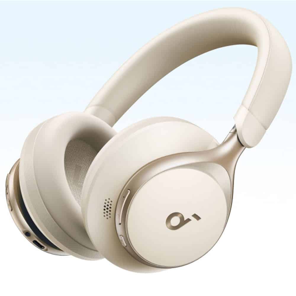 Anker - Ασύρματα Ακουστικά SoundCore Space One (A3035G21) - Bluetooth 5.3, Ενεργή Ακύρωση Θορύβου, Hi-Res - Λευκό - Image 4
