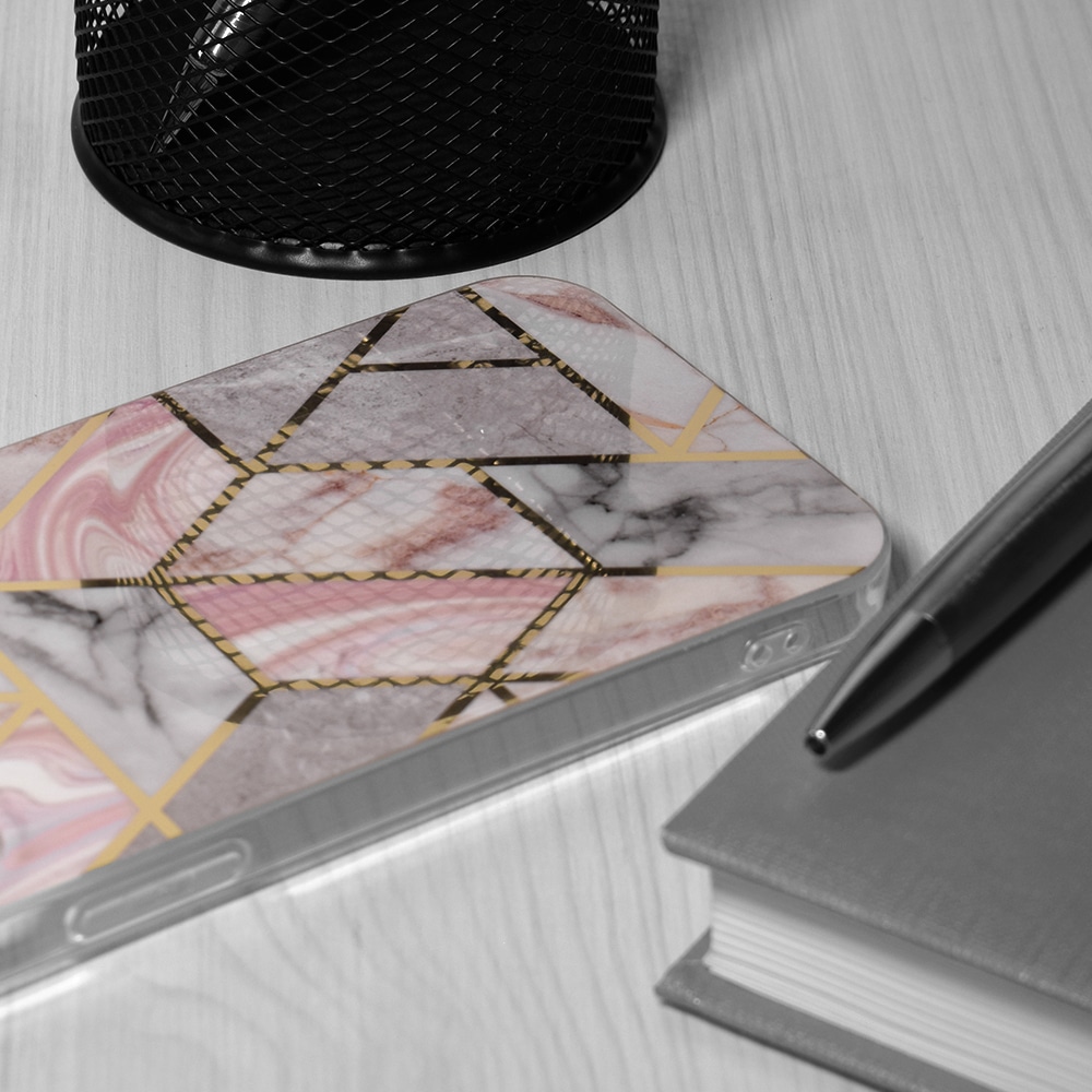 Techsuit Marble Series - Samsung Galaxy A25 - Ροζ - Image 3