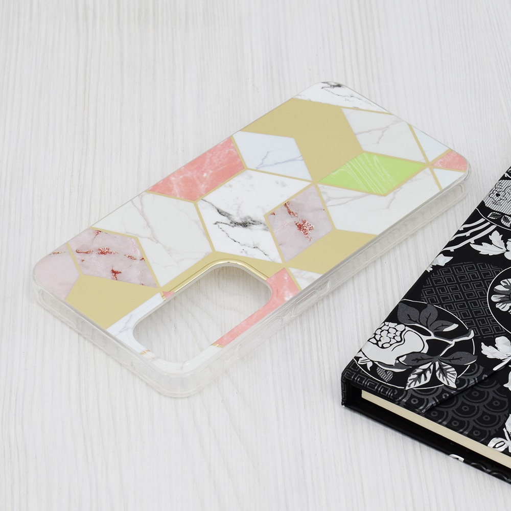 Techsuit Marble Series - Samsung Galaxy A55 - Μωβ - Image 3