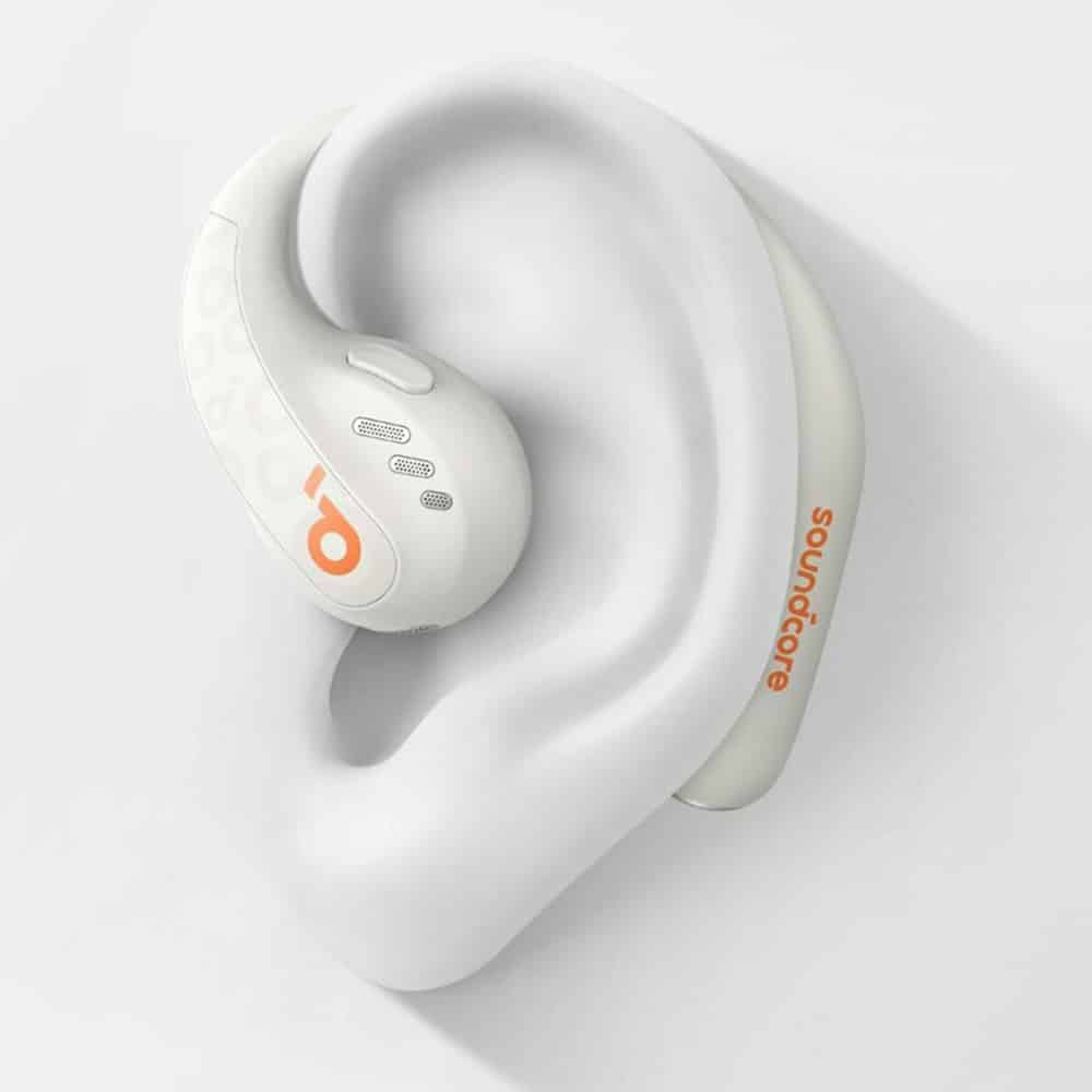 Anker - Ασύρματα Ακουστικά SoundCore AeroFit Pro (A3871G21) - για Αθλητισμό, Bluetooth, Αδιάβροχα - Λευκό - Image 3