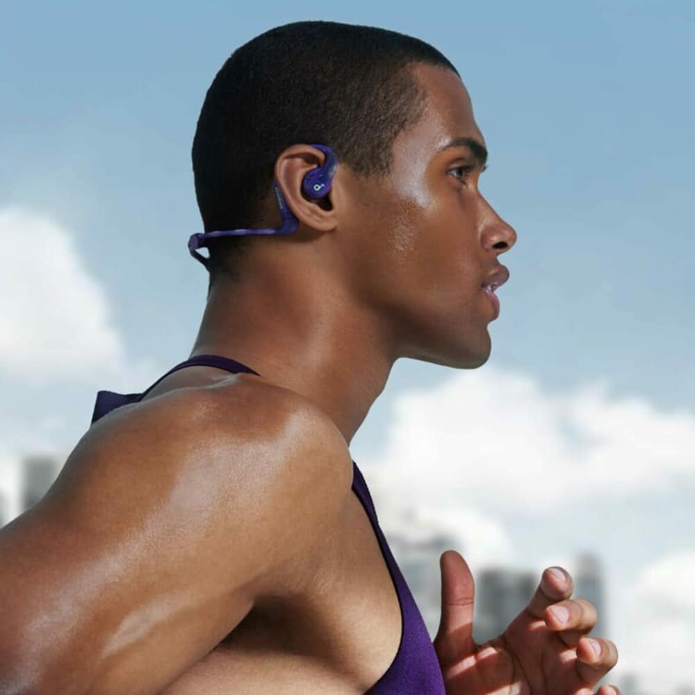 Anker - Ασύρματα Ακουστικά SoundCore AeroFit Pro (A3871G21) - για Αθλητισμό, Bluetooth, Αδιάβροχα - Λευκό - Image 4