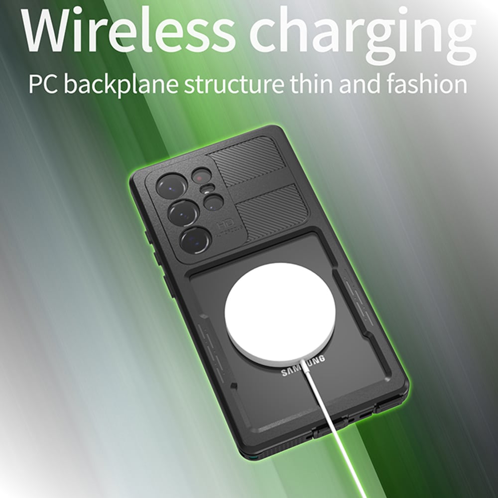 ShellBox - Αδιάβροχη Θήκη IP68 - Samsung Galaxy S23 Ultra - Μαύρο - Image 4