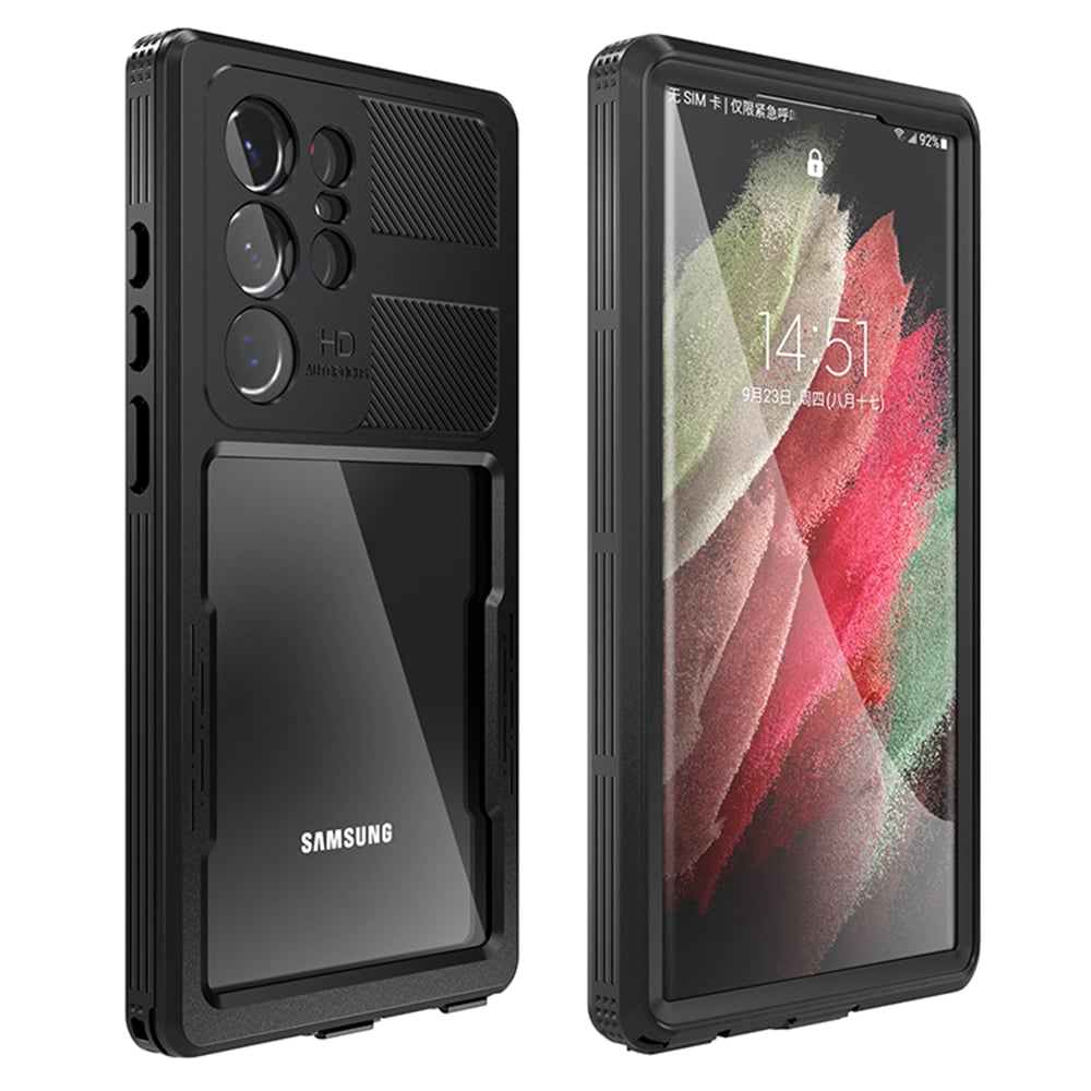 ShellBox - Αδιάβροχη Θήκη IP68 - Samsung Galaxy S23 Ultra - Μαύρο - Image 2