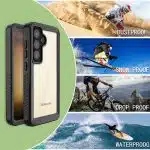 ShellBox - Αδιάβροχη Θήκη IP68 - Samsung Galaxy S24 Plus - Μαύρο - Image 6