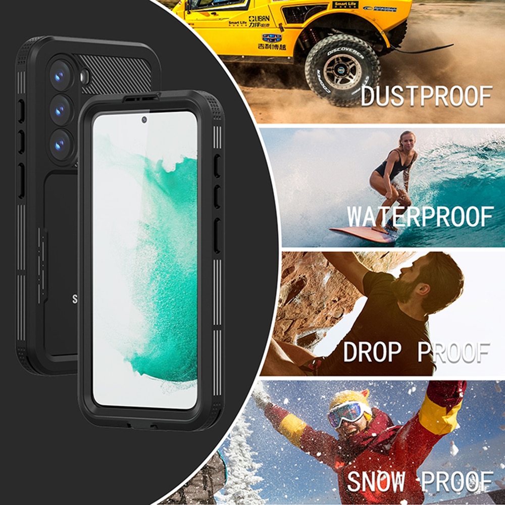 ShellBox - Αδιάβροχη Θήκη IP68 - Samsung Galaxy S23 - Μαύρο - Image 2