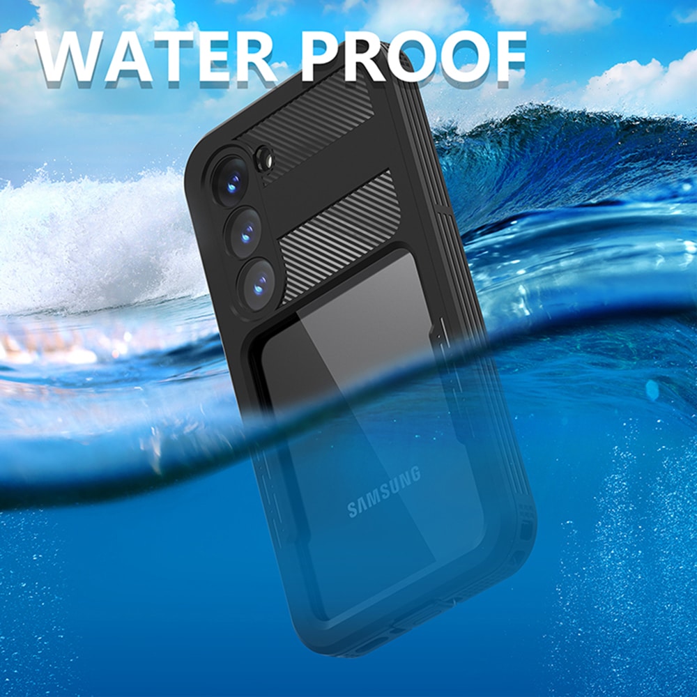 ShellBox - Αδιάβροχη Θήκη IP68 - Samsung Galaxy S23 - Μαύρο - Image 3