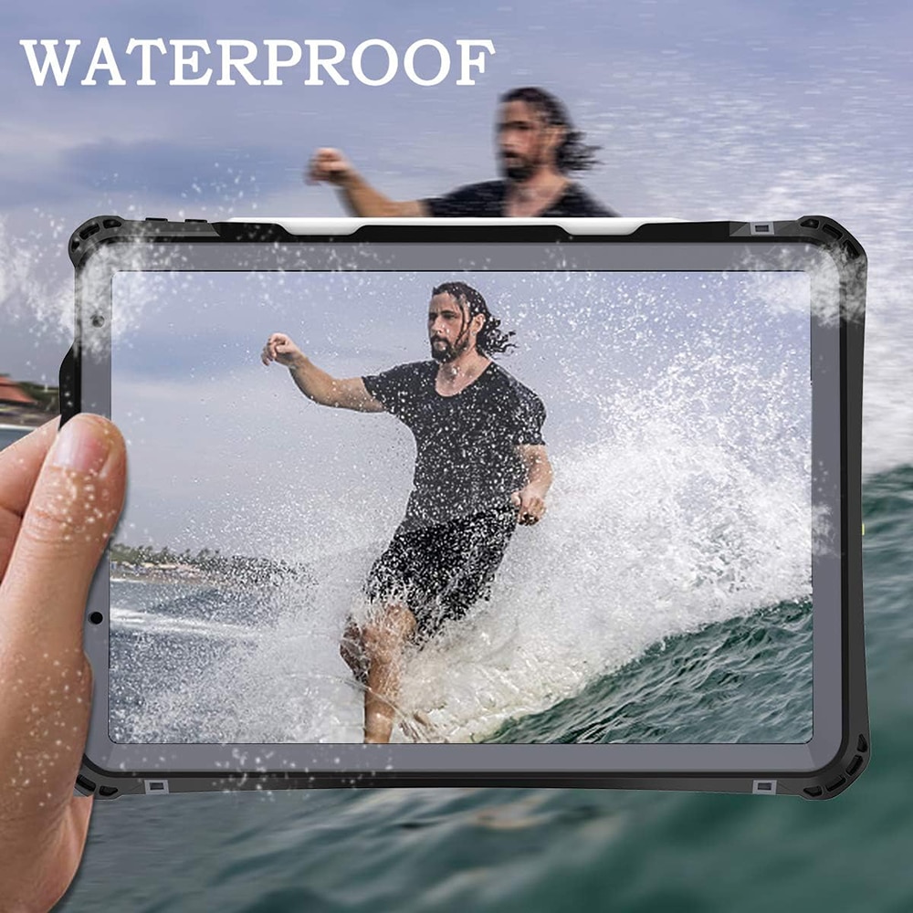 ShellBox - Αδιάβροχη IP68 - iPad Air 4 (2020) / Air 5 (2022) - Μαύρη - Image 3