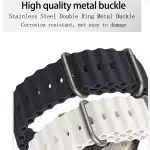 Techsuit - Watchband (W038) - Apple Watch 1/2/3/4/5/6/7/8/9/10/SE/SE 2/Ultra/Ultra 2 (42/44/45/46/49mm) - Army Green - Image 3