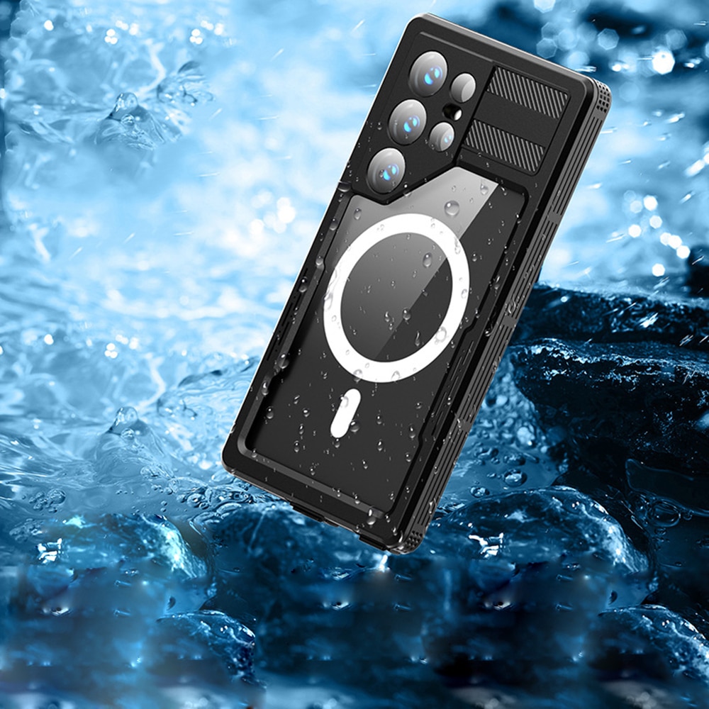 ShellBox - Αδιάβροχη Θήκη IP68 - Samsung Galaxy S24 Ultra - Μαύρο - Image 2