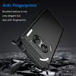 Techsuit Carbon Silicone - θήκη για Nothing Phone (2a) - Μαύρο - Image 5