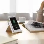 Techsuit - Desk Holder (ABS-BK1) - Folding Feature, for Phone, Tablet, 4 - 7.9" - Black - Image 3