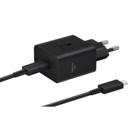 Samsung EP-T4511XBEGEU Φορτιστής τοίχου 45W 4.05A 1x USB-C - μαύρος + καλώδιο USB-C