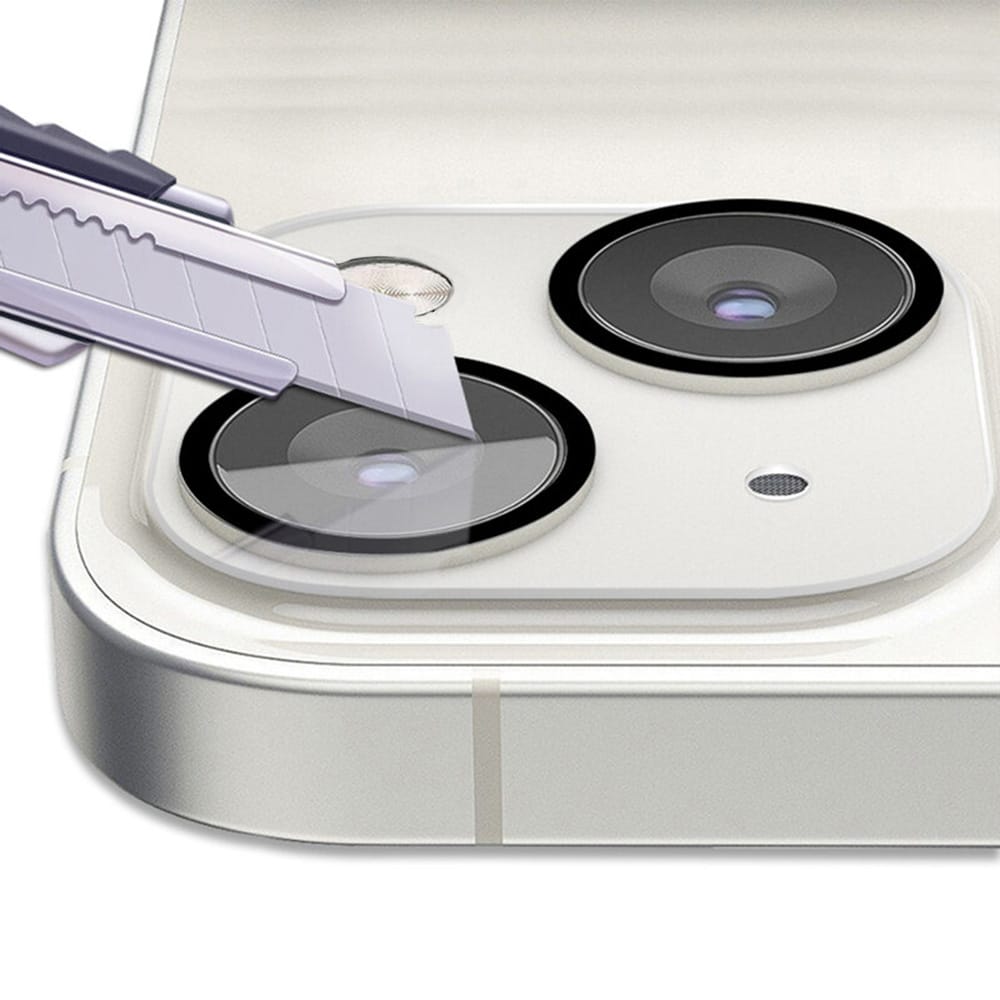Lito - Προστατευτικό Γυαλί Κάμερας S+ - iPhone 14 / 14 Plus - Μαύρο/Διάφανο - Image 6
