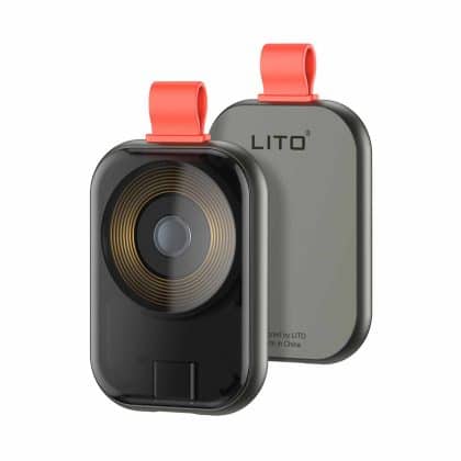 Lito - Μαγνητικός Ασύρματος Φορτιστής (LC03) - για Apple Watch, με Μπρελόκ, Φόρτιση Εν Κινήσει, 5W, 1A - Μαύρο