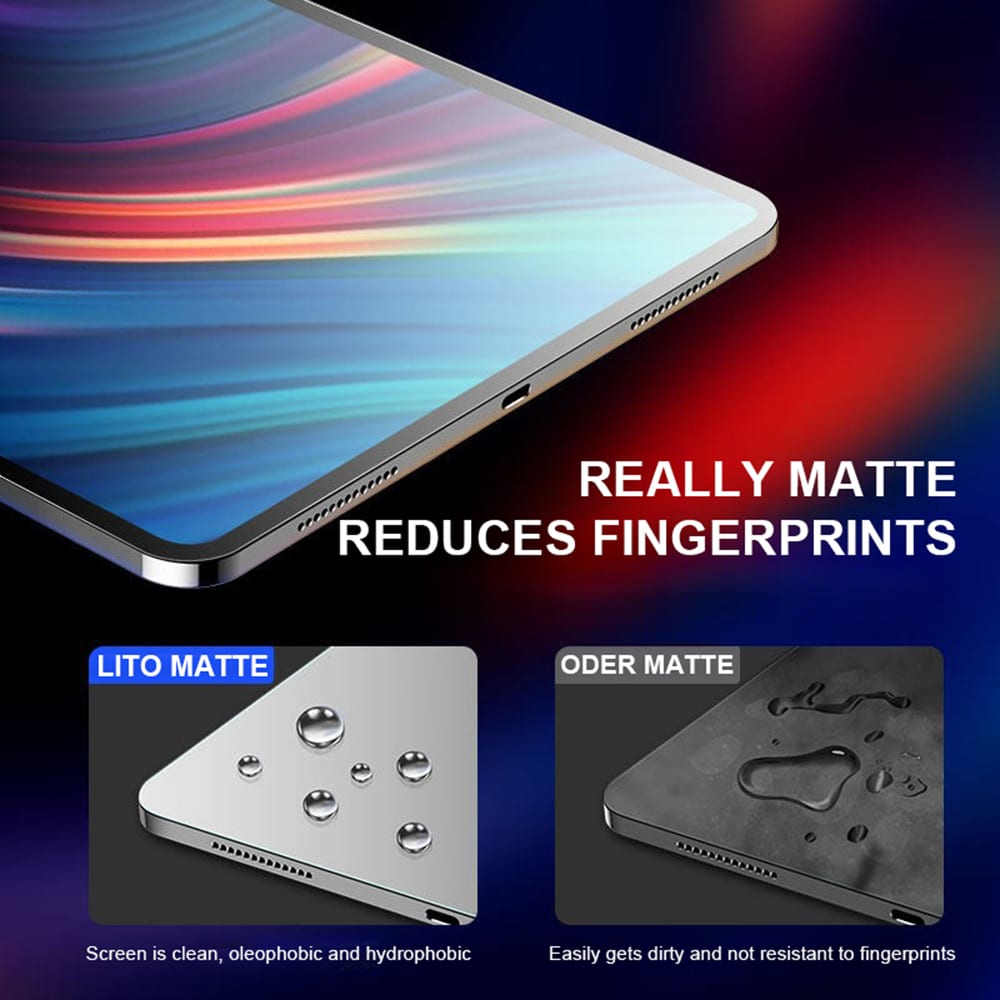 Lito - 2.5D Classic Matte Glass - iPad Pro 11 (2024) - Διάφανο - Image 3