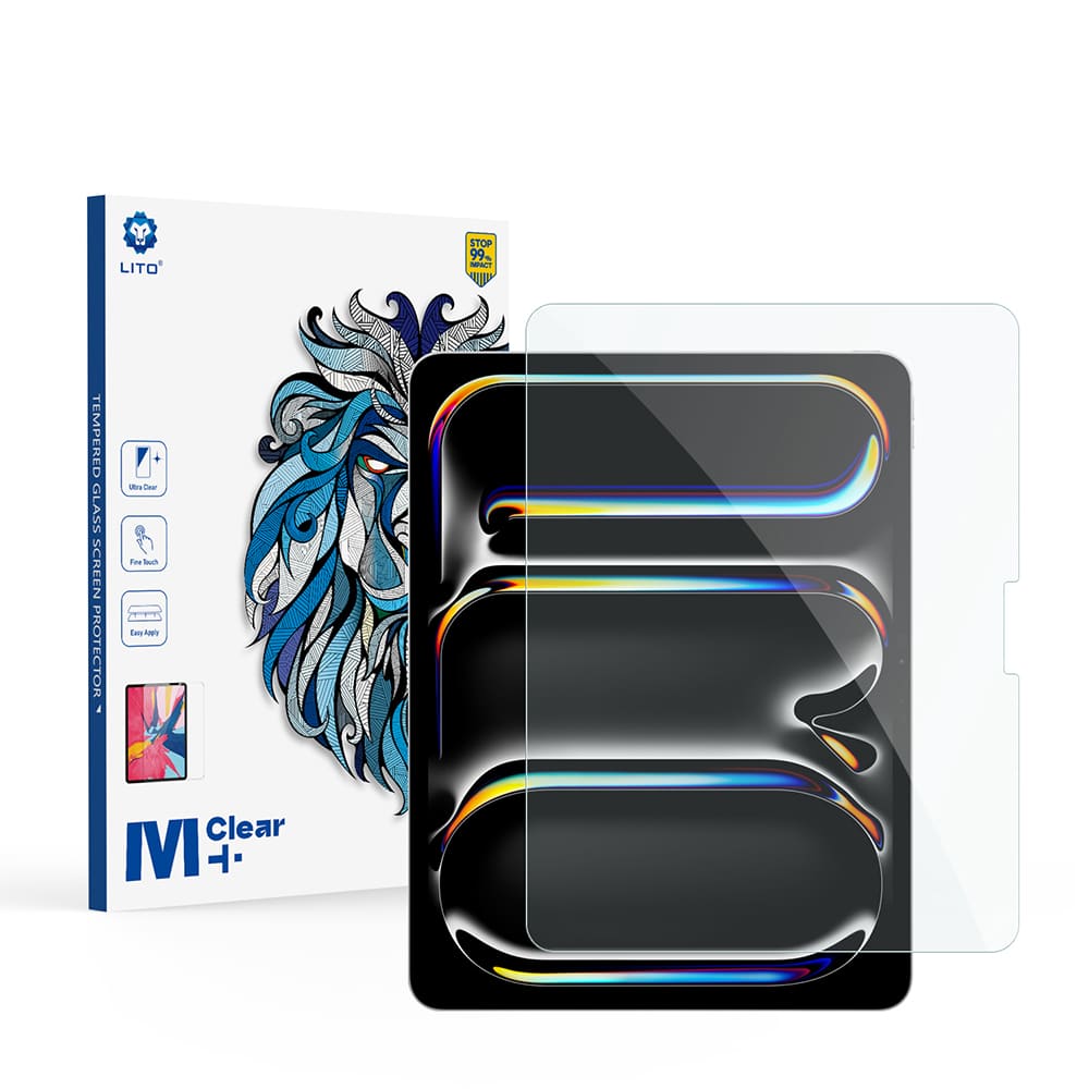 Lito - 2.5D Classic Glass - iPad Pro 13 (2024) / Air 13 (2024) - Διάφανο - Image 2