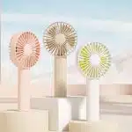 JisuLife - Πολυτελής Φορητός Ανεμιστήρας Life1 Plus (FA21) - Φορητός, Type-C, 3 Ταχύτητες, 2000mAh - Καφέ - Image 3