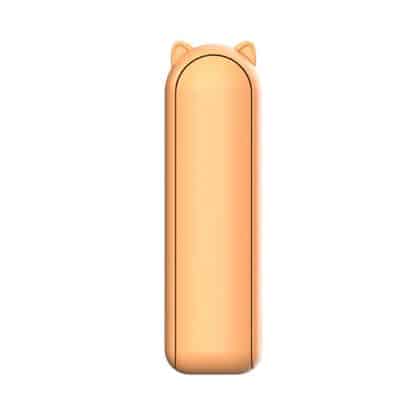 Techsuit - Μίνι Φορητός Ανεμιστήρας Χεριού (HZ001) - 2000mAH, Επαναφορτιζόμενο USB, 3 Ρυθμιζόμενες Ταχύτητες - Πορτοκαλί