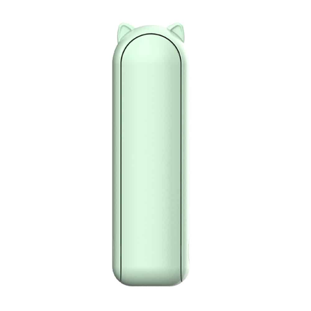 Techsuit - Μίνι Φορητός Ανεμιστήρας Χεριού (HZ001) - 2000mAH, Επαναφορτιζόμενο USB, 3 Ρυθμιζόμενες Ταχύτητες - Πράσινο - Image 8