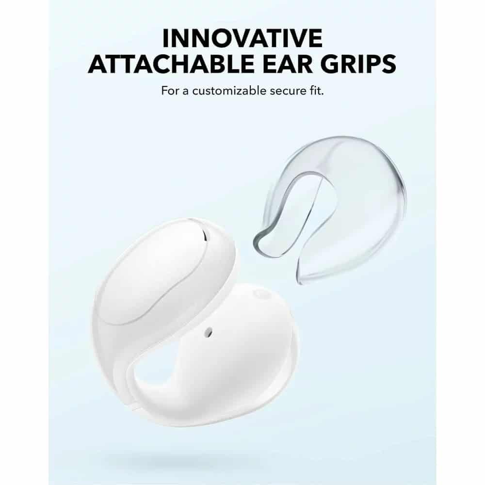 Anker - Ασύρματα Ακουστικά SoundCore C30i (A3330G21) - Bluetooth 5.3, Ανοιχτό Αυτί, IPX4, Μείωση Θορύβου, Μικρόφωνο - Λευκό - Image 6