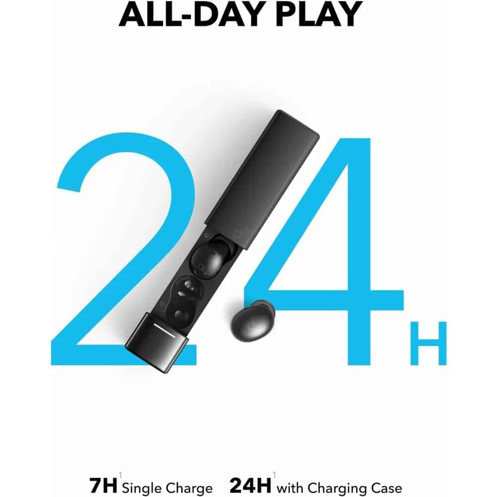 Anker - Ασύρματα Ακουστικά SoundCore A30i (A3958G11) - Bluetooth 5.4, Ακύρωση Θορύβου, IP54, με Μικρόφωνο - Μαύρο - Image 3