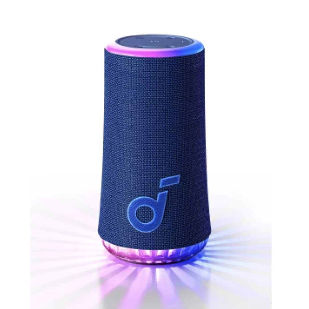 Anker - Ασύρματο Ηχείο SoundCore Glow (A3166G31) - Ήχος 360°, 30W, IP67 - Μπλε - Image 2