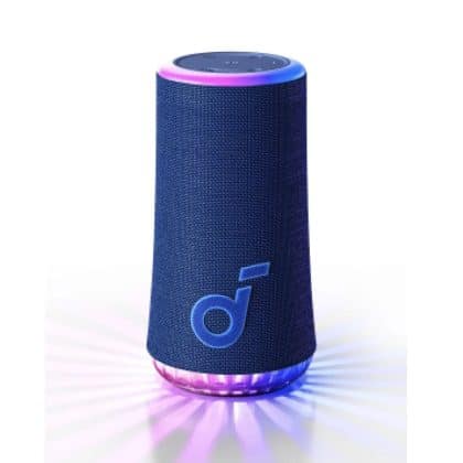 Anker - Ασύρματο Ηχείο SoundCore Glow (A3166G31) - Ήχος 360°, 30W, IP67 - Μπλε
