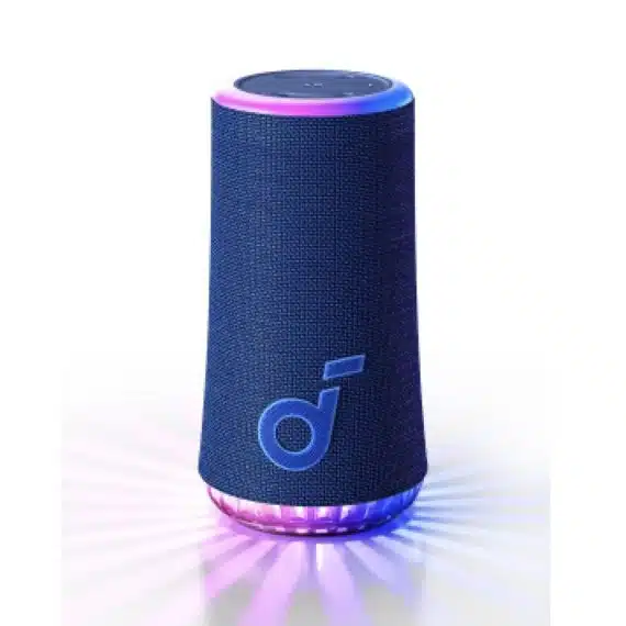 Anker - Ασύρματο Ηχείο SoundCore Glow (A3166G31) - Ήχος 360°, 30W, IP67 - Μπλε