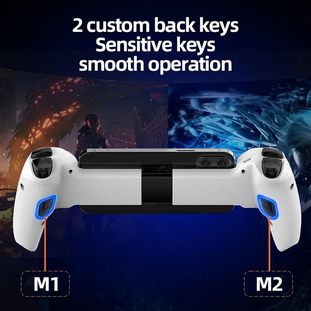 Techsuit - Ασύρματο Τηλεχειριστήριο (BSP-D9) - για NS Switch/PS3/PS4, Bluetooth V5.2, 400mAh - Λευκό - Image 5