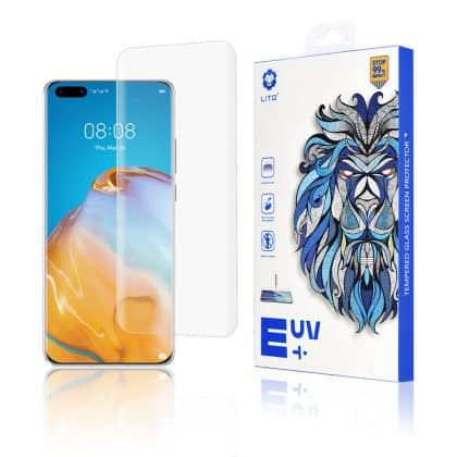 Lito - 3D UV Γυαλί - Huawei P40 Pro / P40 Pro Plus - Διάφανο