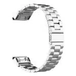 Techsuit - Watchband QuickFit 20mm (W010) - Instinct 2S/2S Solar/Approach S70 42mm/fenix 7S Pro Sapphire Solar - Silver - Image 2