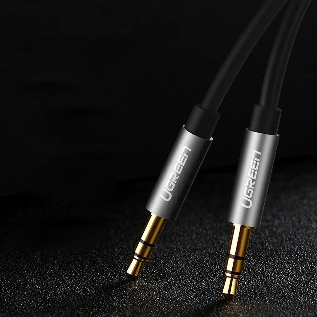 Ugreen AV119 10736 Καλώδιο ήχου mini jack 3.5mm / mini jack 3.5mm 3m - μαύρο - Image 5
