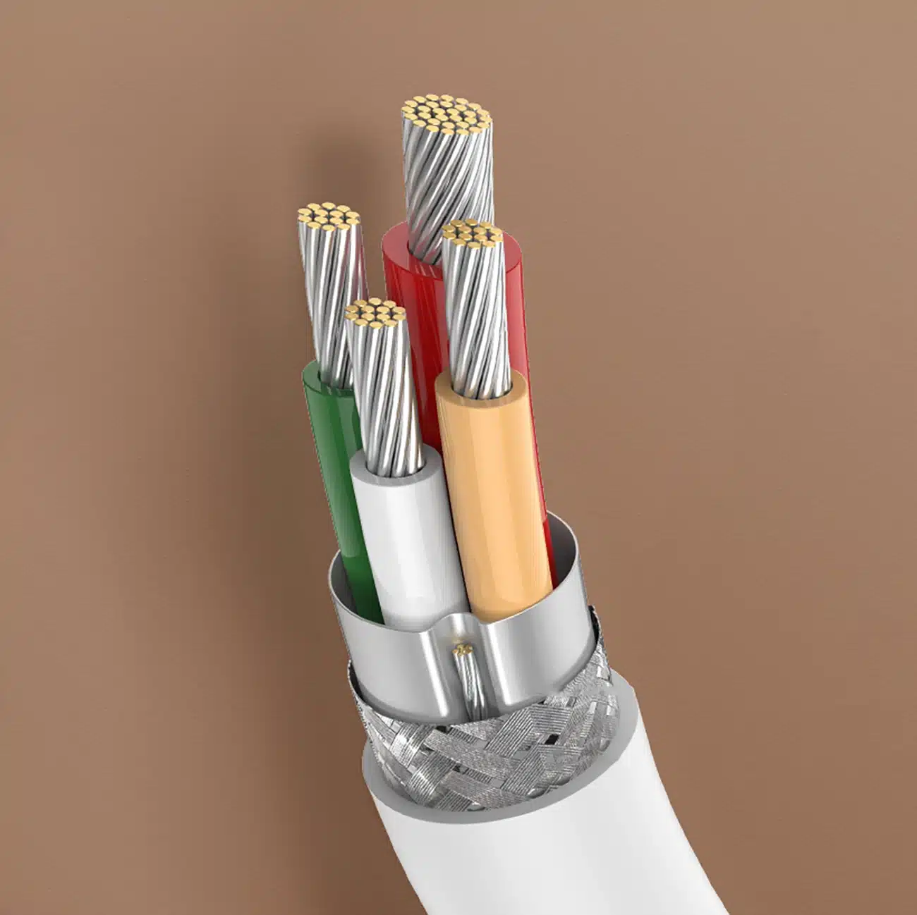 Ugreen US264 60520 καλώδιο USB-C / USB-C PD QC AFC 2m - λευκό - Image 7