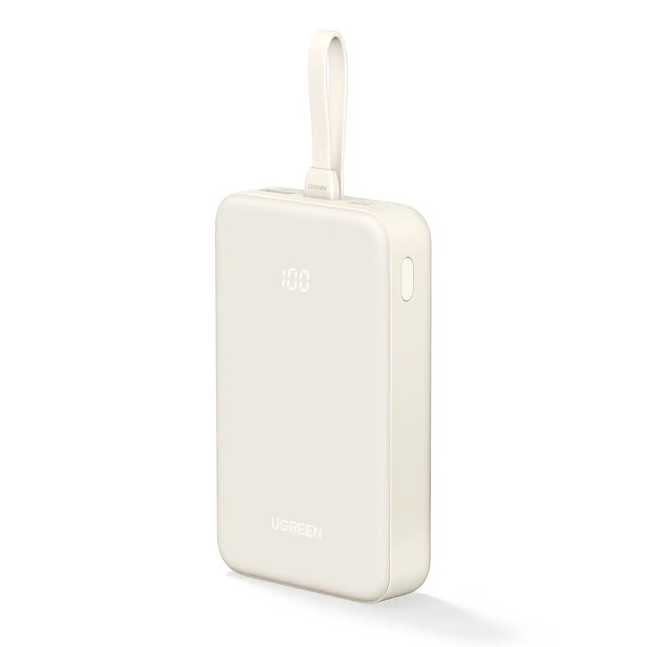 Ugreen PB505 Powerbank 20000mAh 22.5W USB-C USB-A με ενσωματωμένο καλώδιο USB-C - Λευκό - Image 4