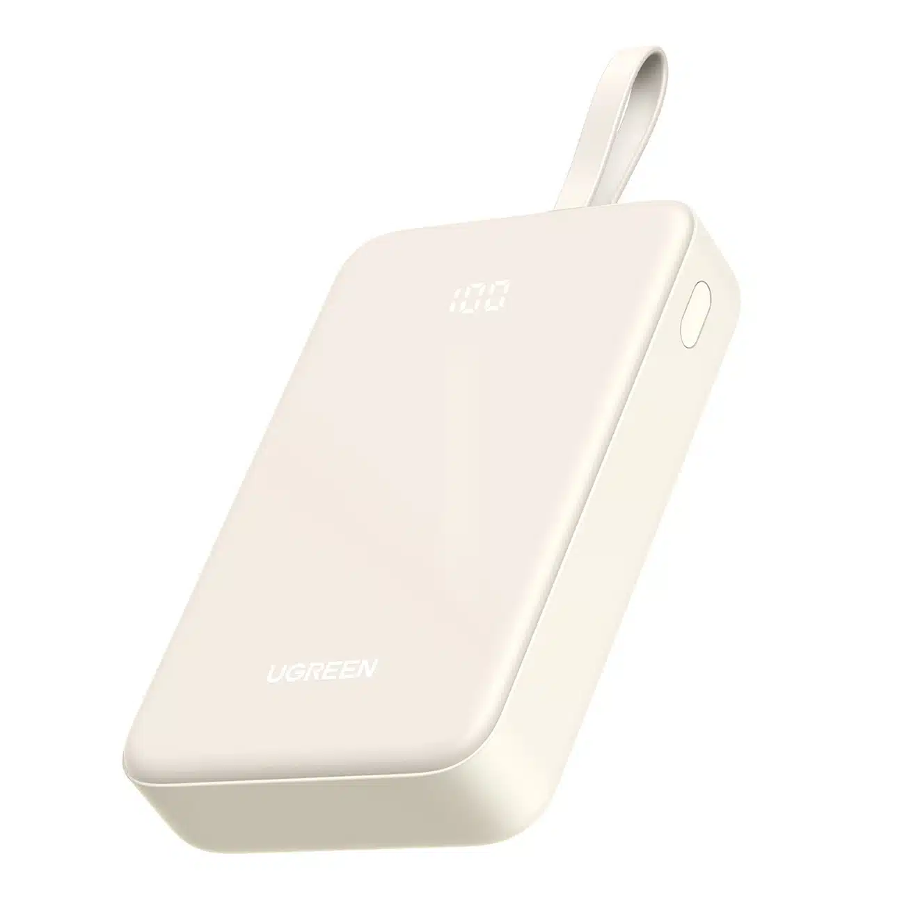 Ugreen PB505 Powerbank 20000mAh 22.5W USB-C USB-A με ενσωματωμένο καλώδιο USB-C - Λευκό - Image 2