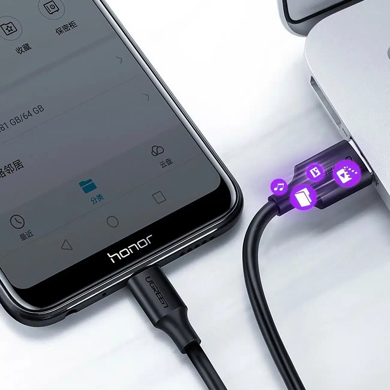 Ugreen US289 60135 καλώδιο micro USB / USB-A 0.5m - μαύρο - Image 15