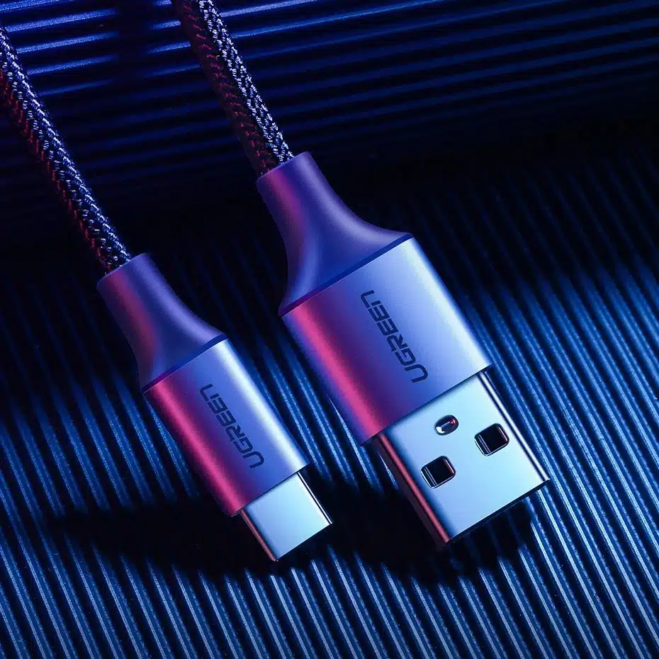 Ugreen US288 60124 καλώδιο USB-A / USB-C QC 3.0 3A 0.25m - γκρι - Image 2