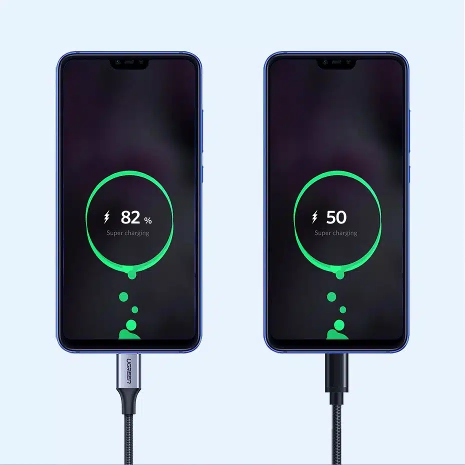 Ugreen US288 60124 καλώδιο USB-A / USB-C QC 3.0 3A 0.25m - γκρι - Image 4