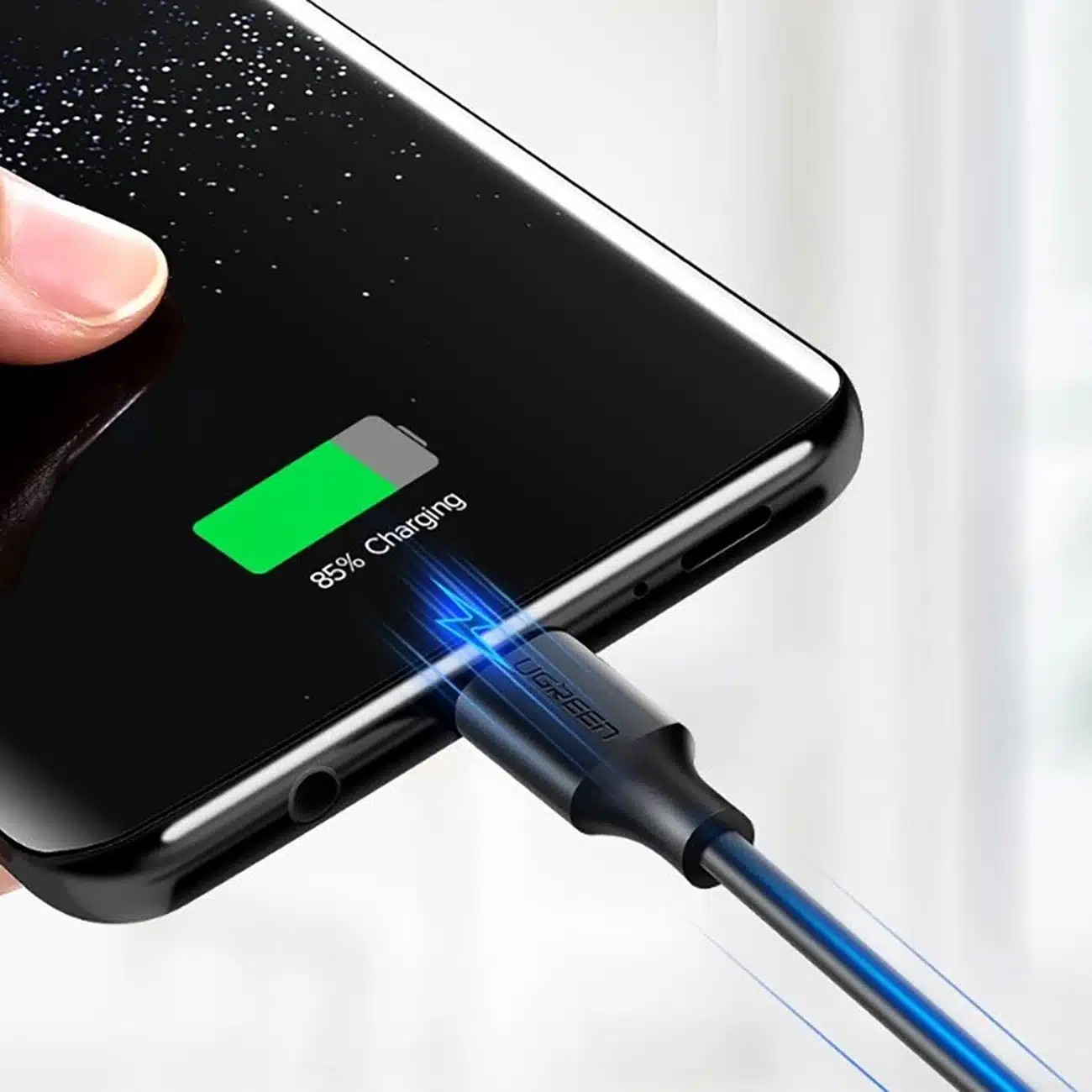 Ugreen US184 20883 καλώδιο USB-A 3.0 / USB-C 3A 1.5m - μαύρο - Image 4