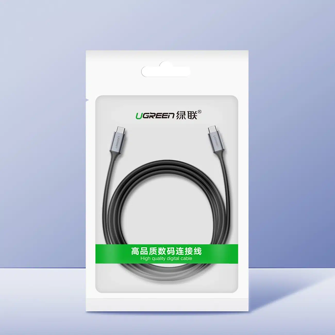 Ugreen US161 50751 καλώδιο USB-C 3.1 / USB-C 3.1 1.5m - γκρι - Image 2