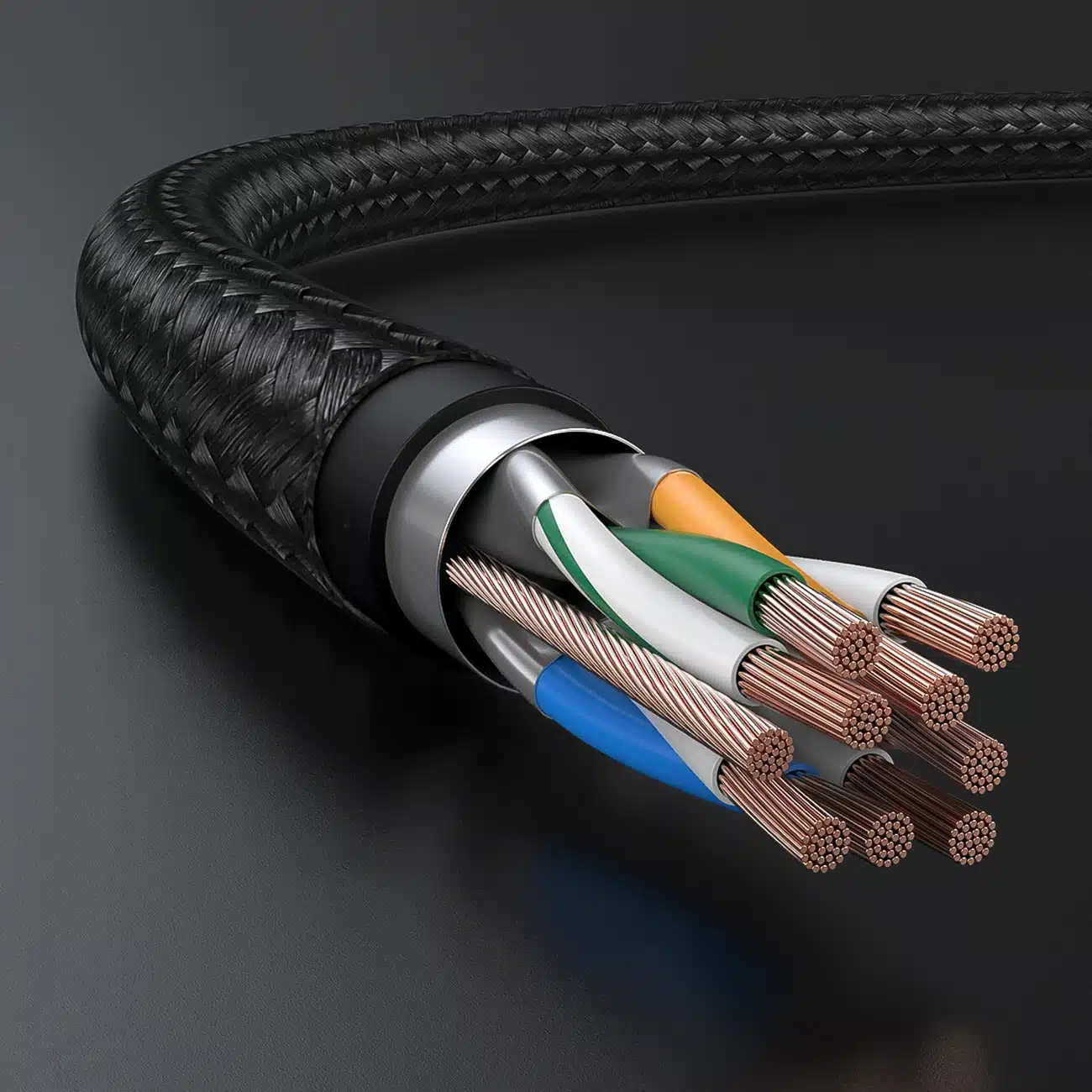 Ugreen NW150 80423 Καλώδιο Ethernet RJ45 Cat 7 10Gbps 2m - Μαύρο - Image 8